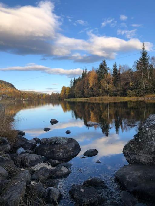 Delikat Hytte Omgitt Av Hallingdals Vakre Fjell Al Bagian luar foto