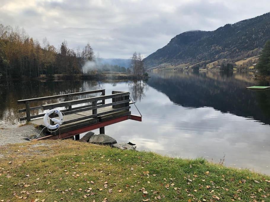 Delikat Hytte Omgitt Av Hallingdals Vakre Fjell Al Bagian luar foto